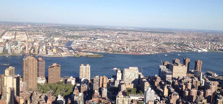 NYC View from Empire State Bldg