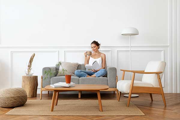 Woman-Relaxing-on-Couch